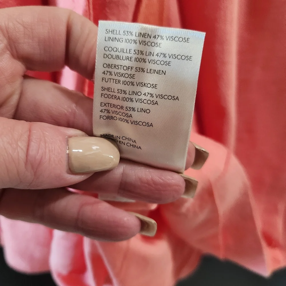 NWT Free People Olivia Blazer in Strawberry Colada Pink - Size XL